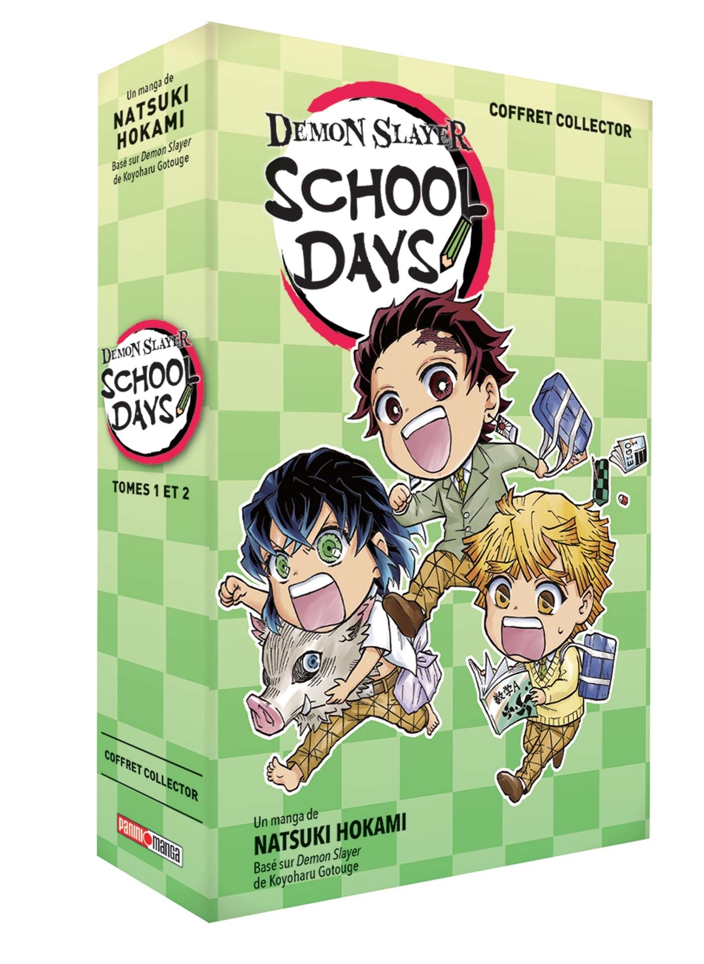 Coffret Demon Slayer School Days T01 & T02