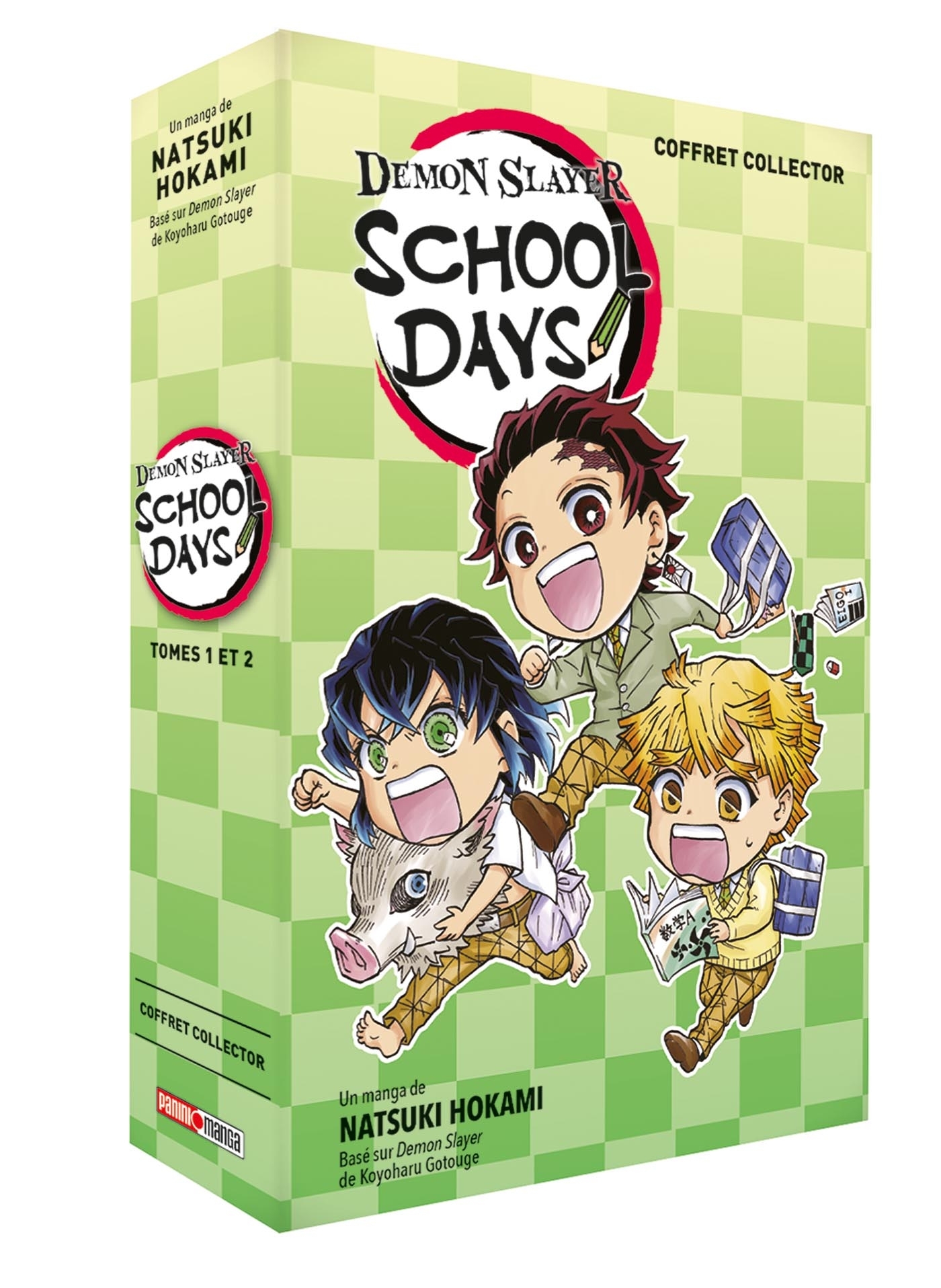 Demon Slayer School Days - Coffret T01 & T02