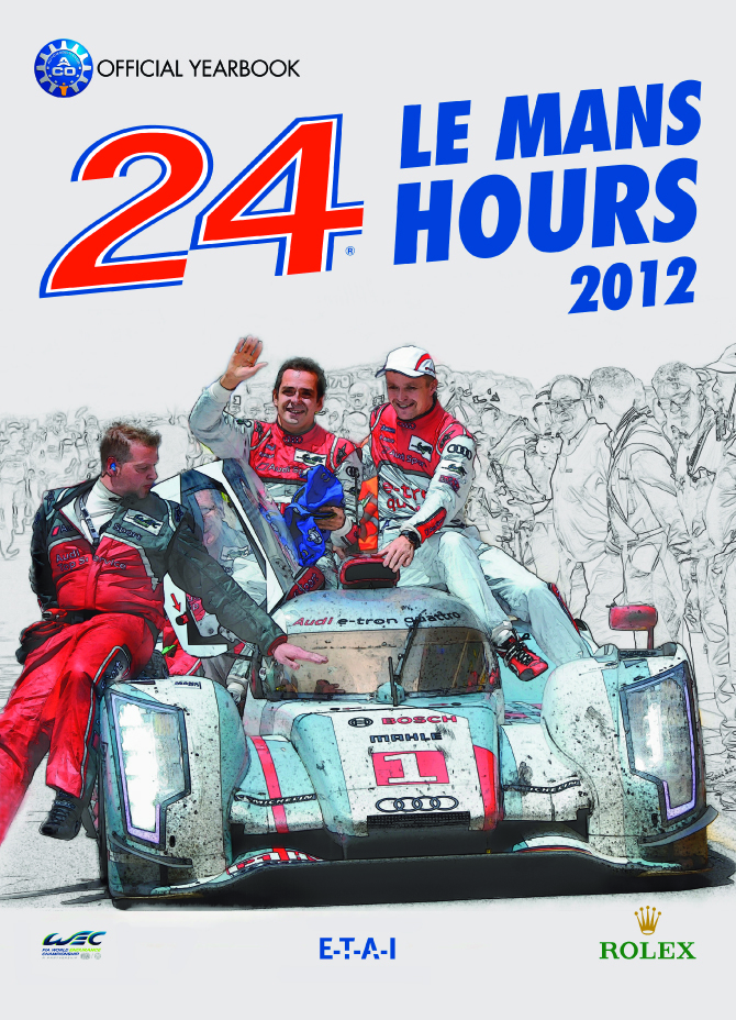 24 Le Mans hours 2012, official book