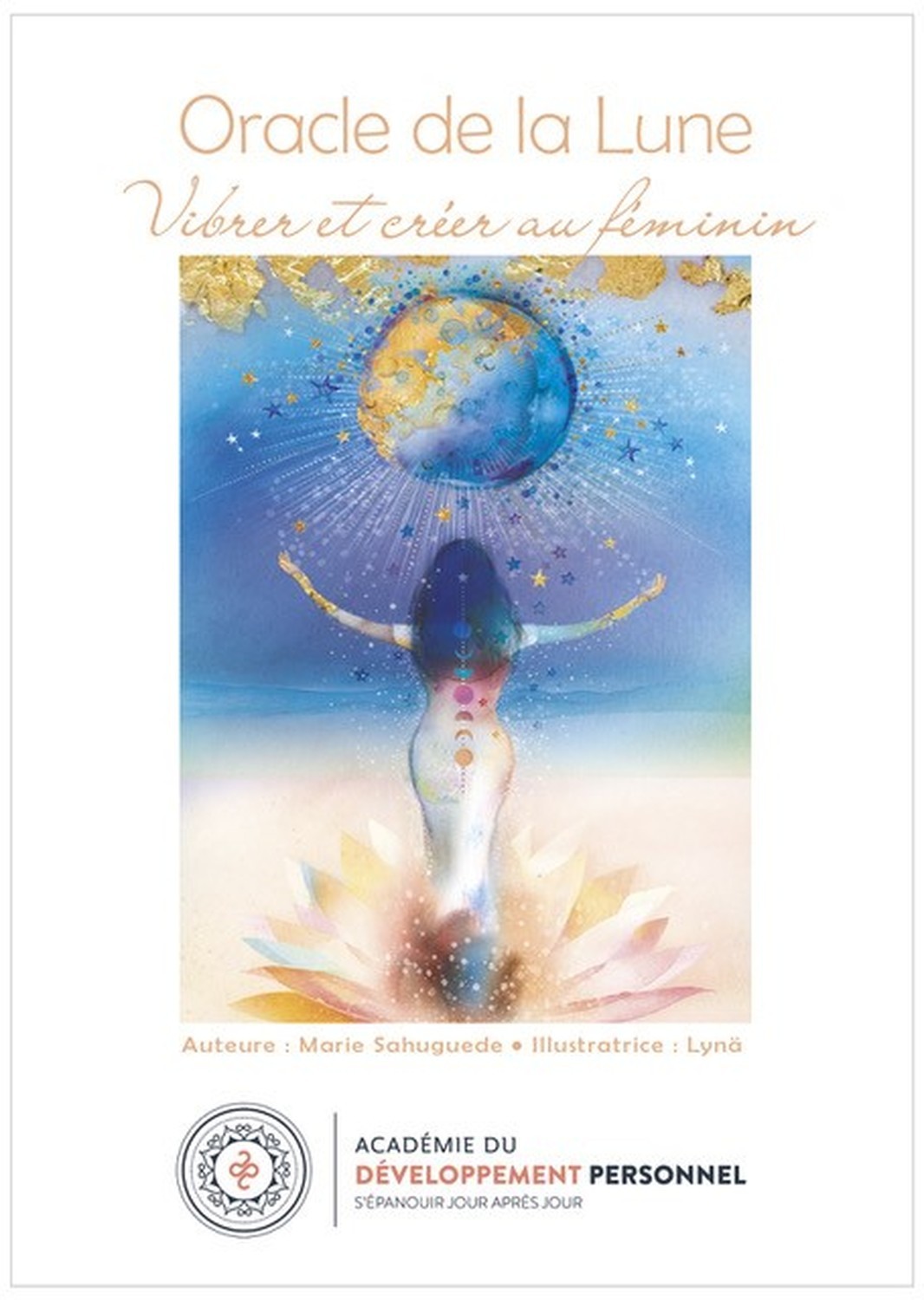 Oracle de la lune - Vibrer et créer au féminin - Coffret