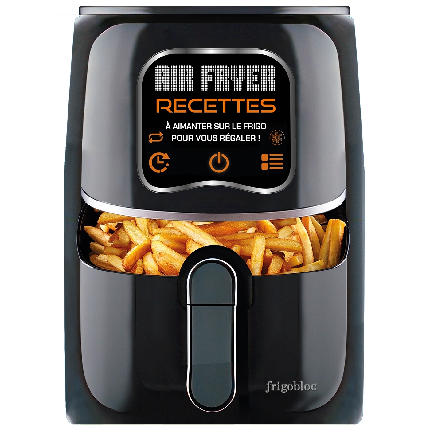 Frigobloc Fiches aimantées recettes Air Fryer