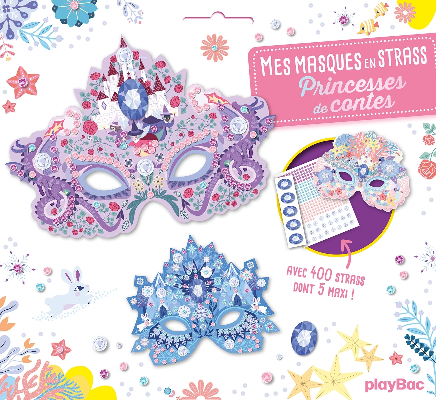 Mes masques en strass - Princesses de contes