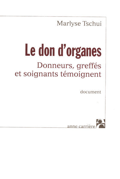 Le don d'organes