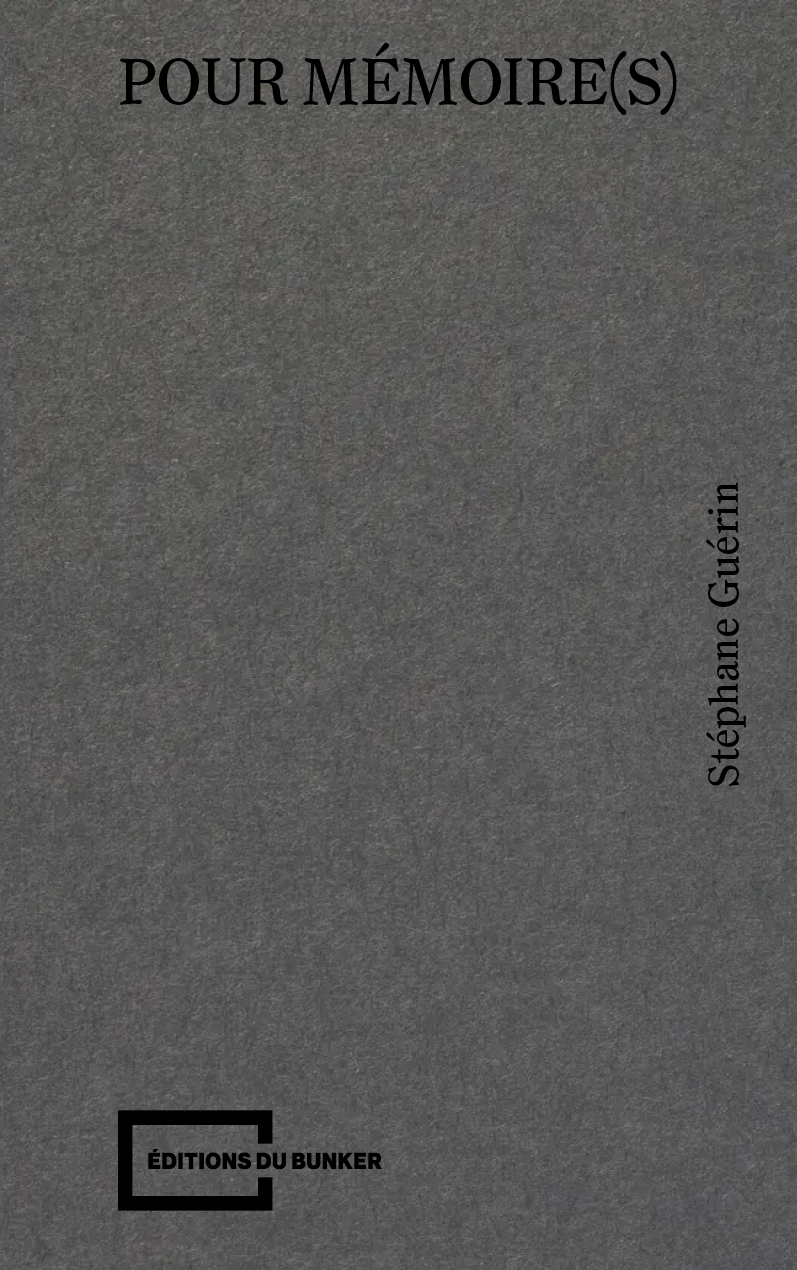 Pour Mémoire(s)