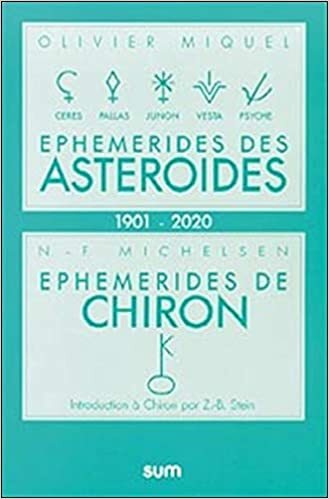 Éphémérides des Astéroïdes et de Chiron 1900-2025