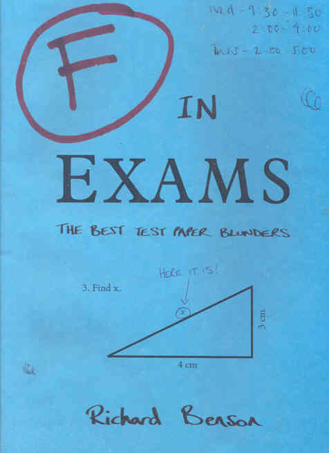F In Exams