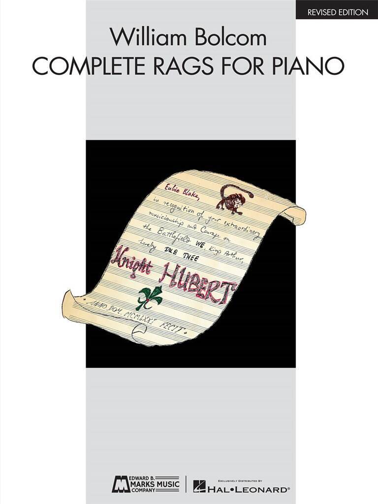 WILLIAM BOLCOM - COMPLETE RAGS FOR PIANO - REVISED EDITION