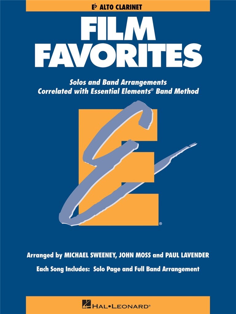 ESSENTIAL ELEMENTS - FILM FAVORITES (ALTO CLARINET CLARINETTE