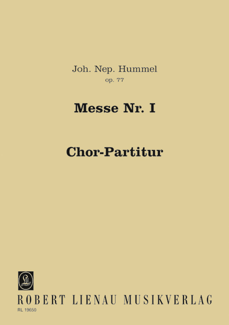 Mass No. 1 in B flat major