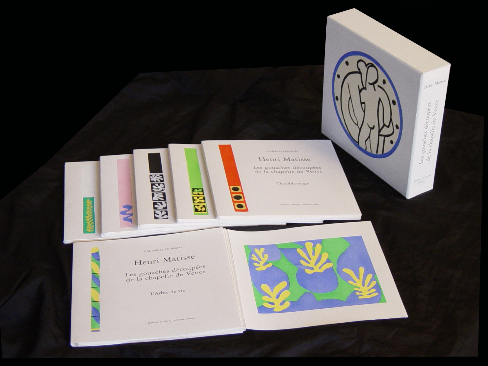 LES GOUACHES DECOUPEES DE LA CHAPELLE DE VENCE - COFFRET 6 VOLUMES