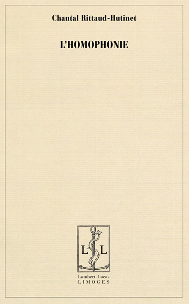 L'homophonie