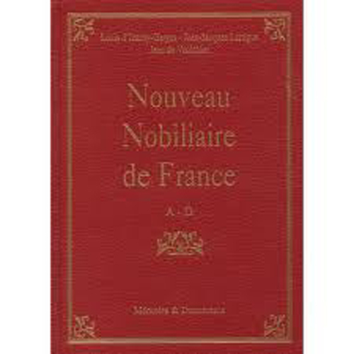Nouveau Nobiliaire de France tome II E-L