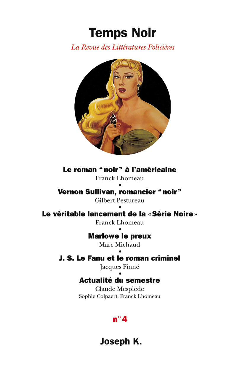 Temps Noir la revue des Littératures Policières n°4