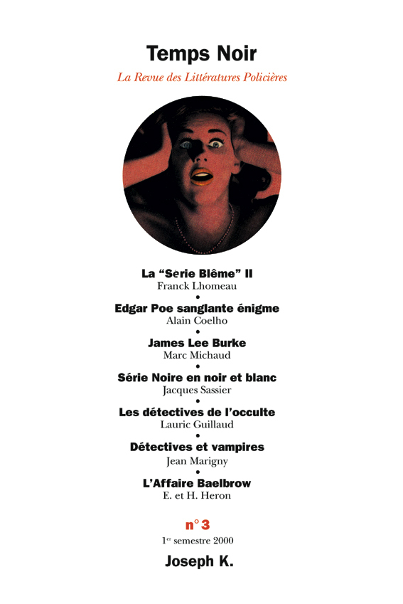 Temps Noir la revue des Littératures Policières n°3