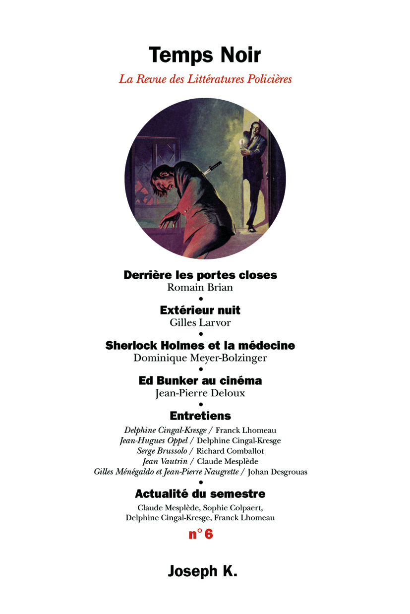 Temps Noir la revue des Littératures Policières n°6