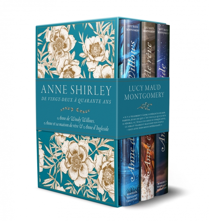 Coffret saga Anne Shirley 4 à 6 - De vingt-deux à quarante a