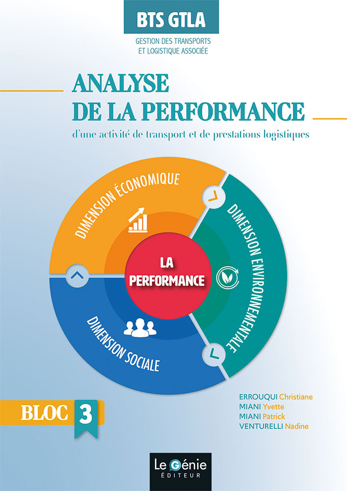Analyse de la performance d'une activité de transports et de prestations logistiques - Bloc 3