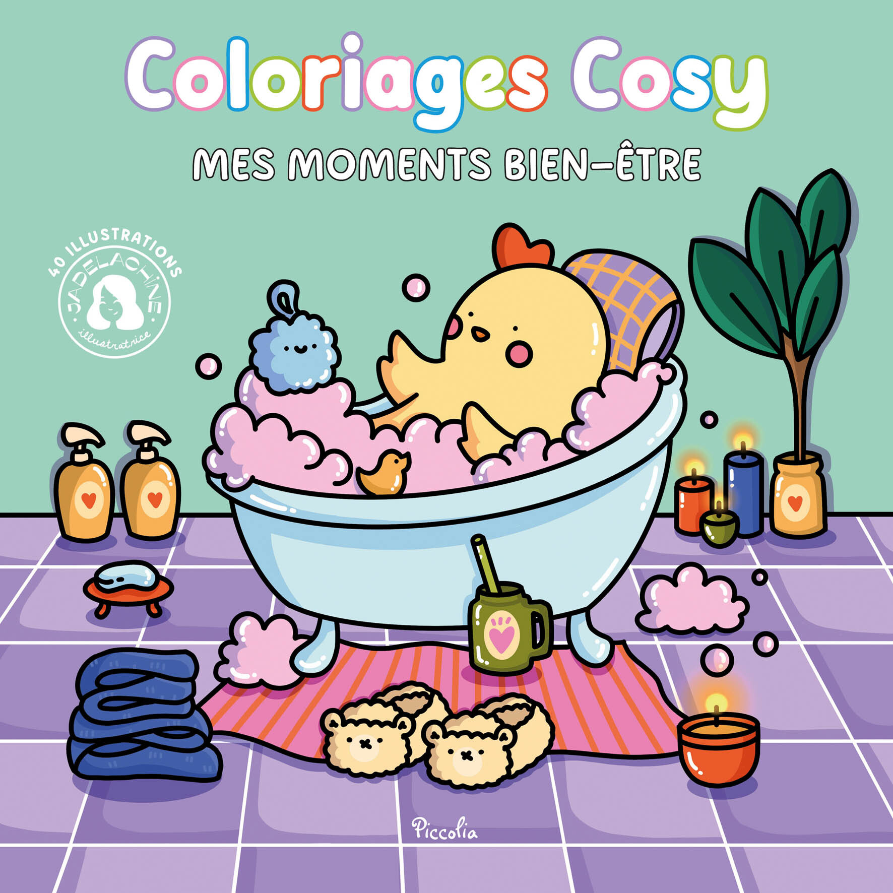 Coloriages Cosy - Mes moments bien-être