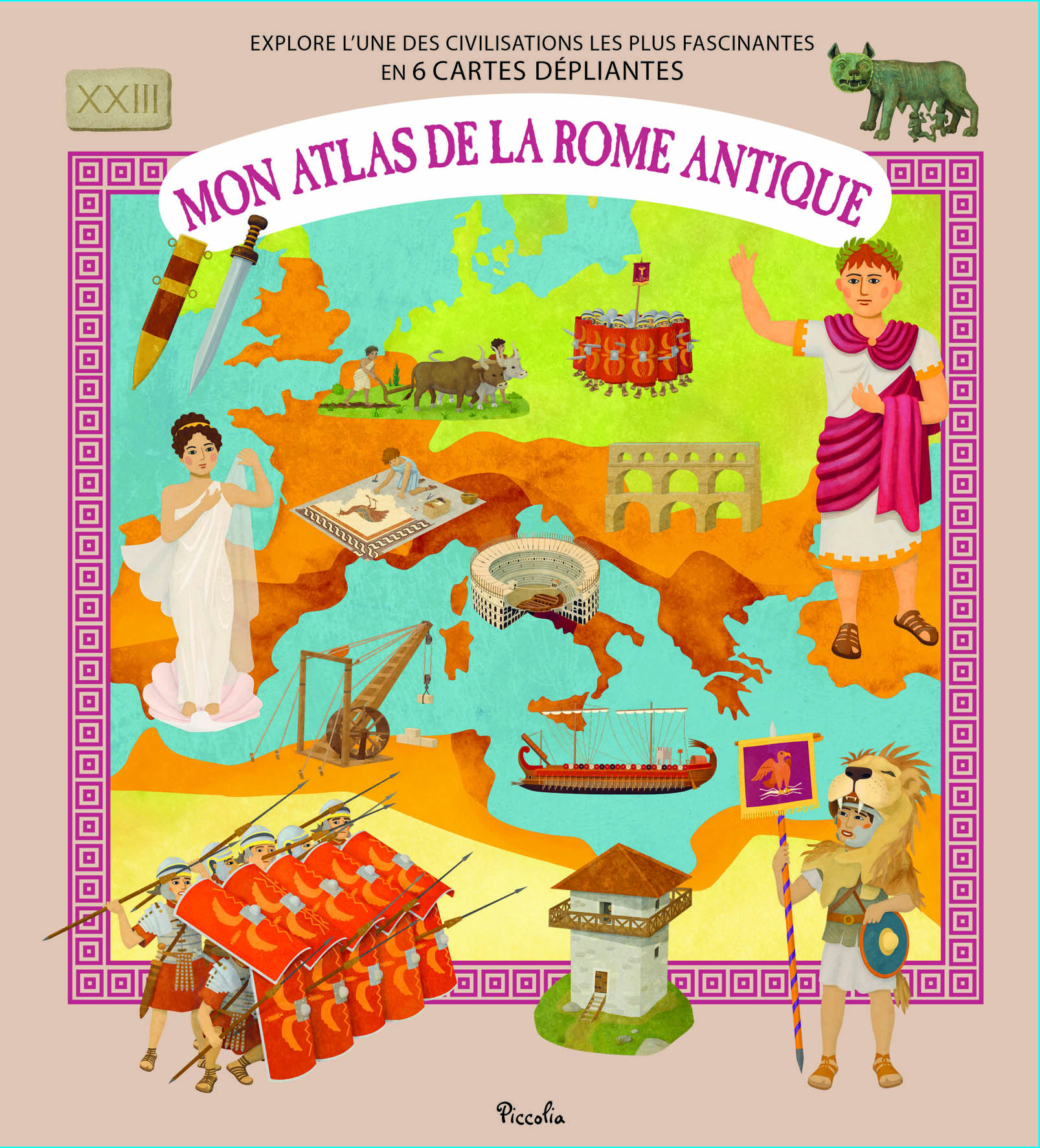 Mon atlas de la Rome antique