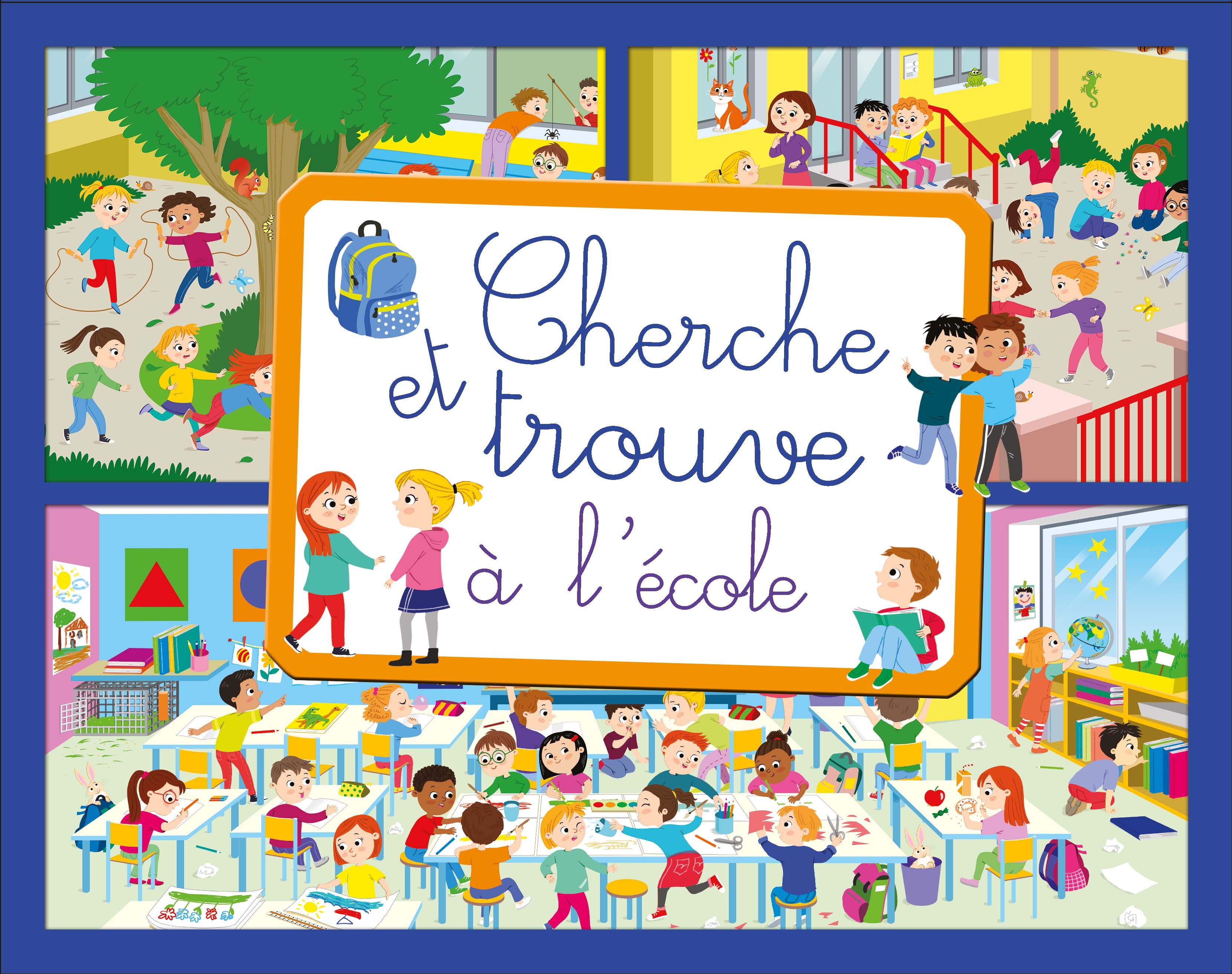 A l'école - Cherche et trouve