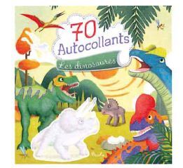 70 autocollants - Les dinosaures