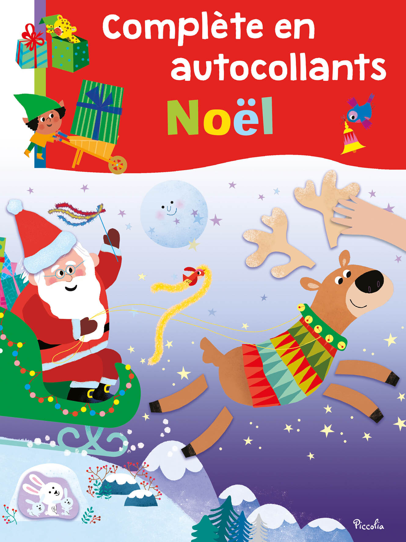 Complète en autocollants Noël