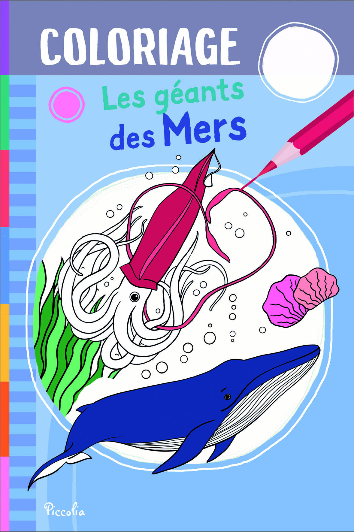 Les géants des mers - Coloriage