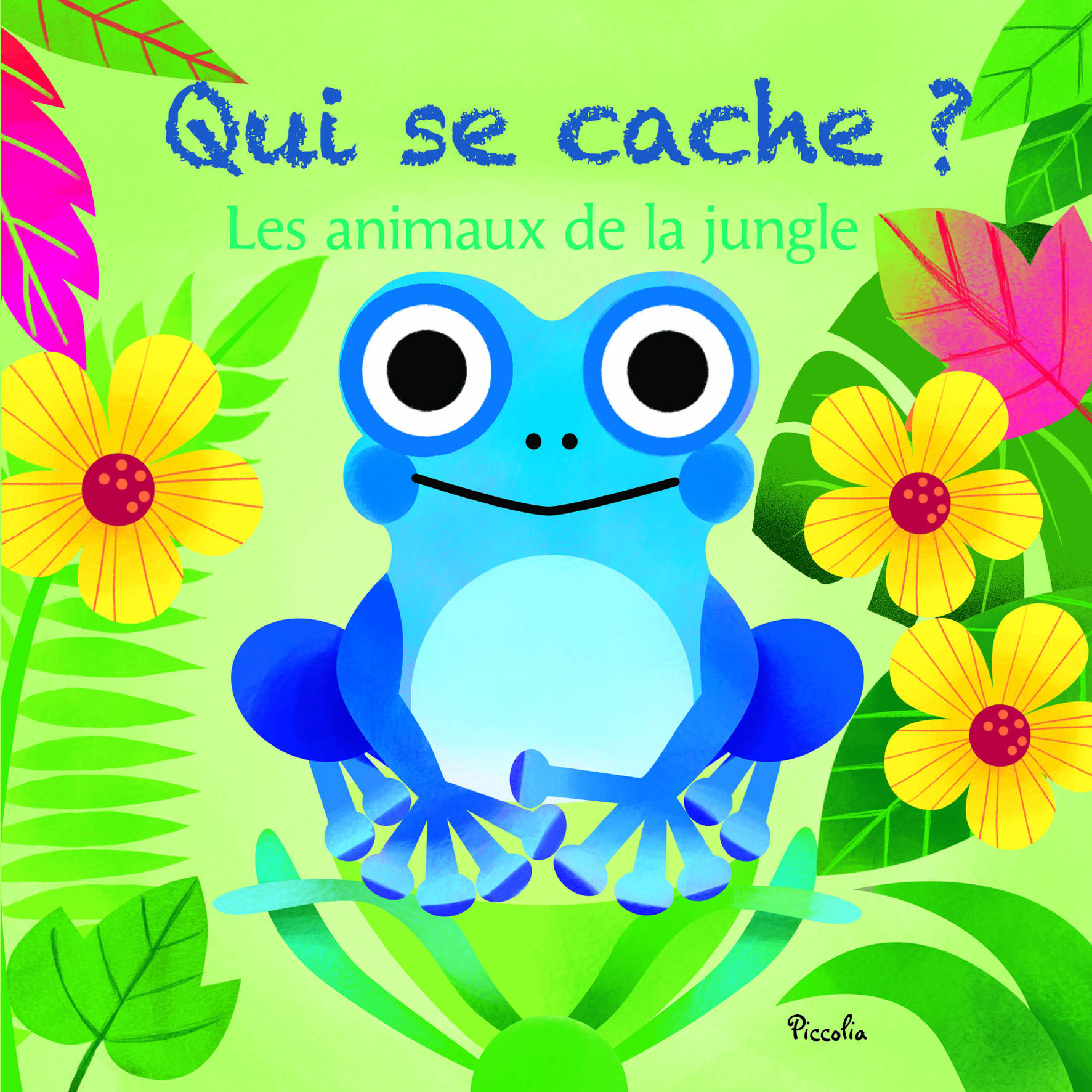 Les animaux de la jungle - Qui se cache ? 