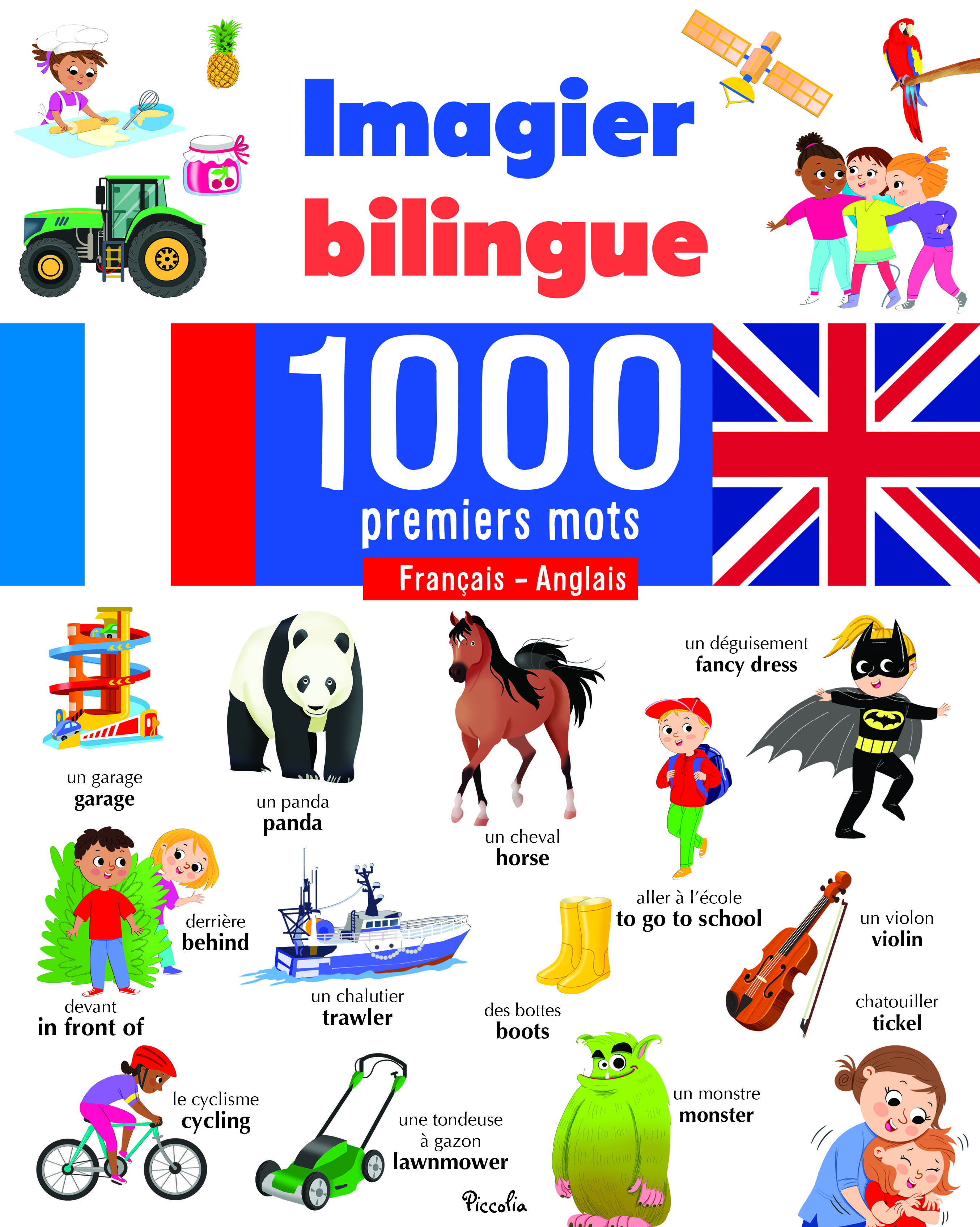 Français Anglais - Imagier bilingue