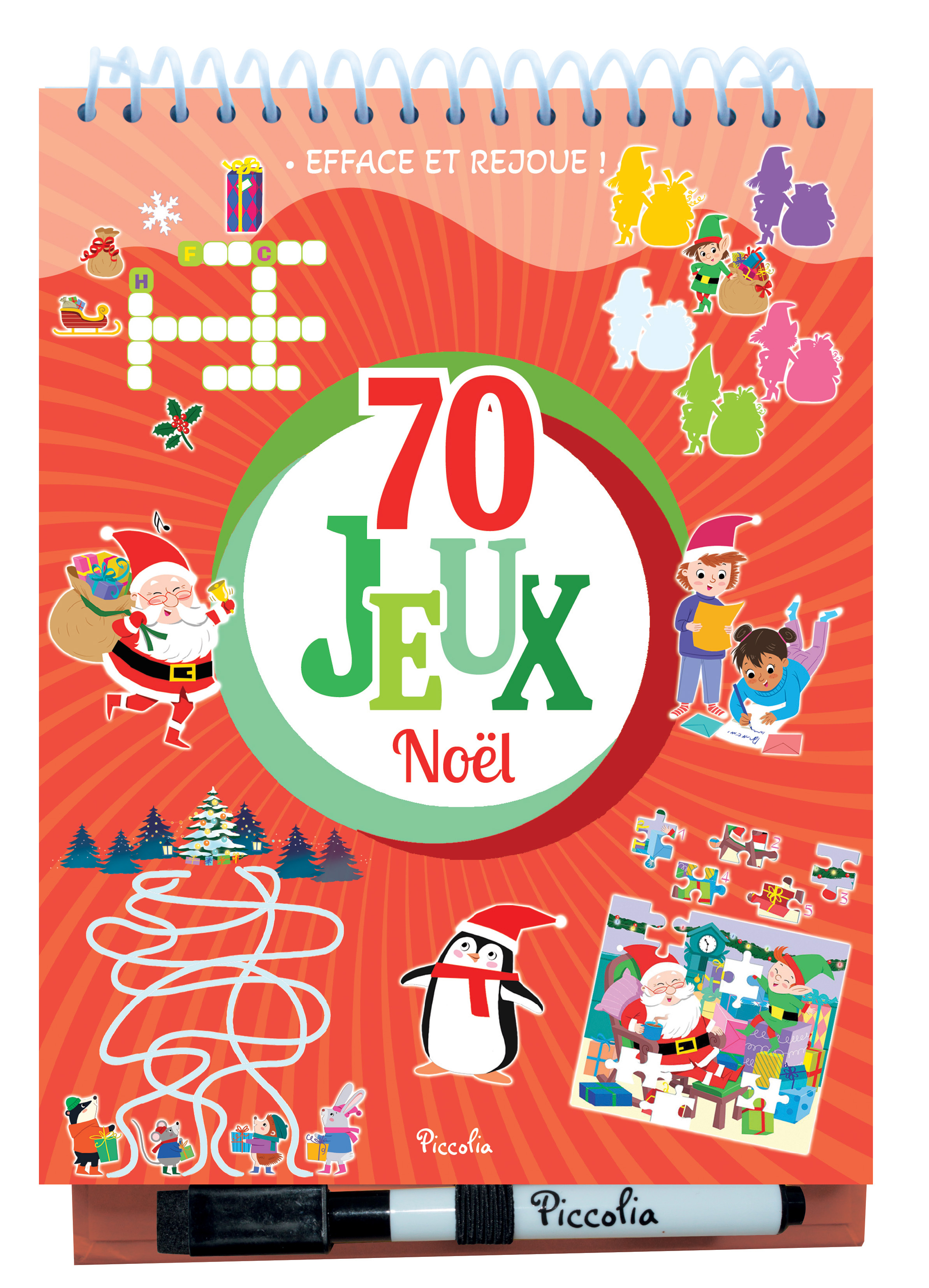 Efface et rejoue - 70 jeux Noël