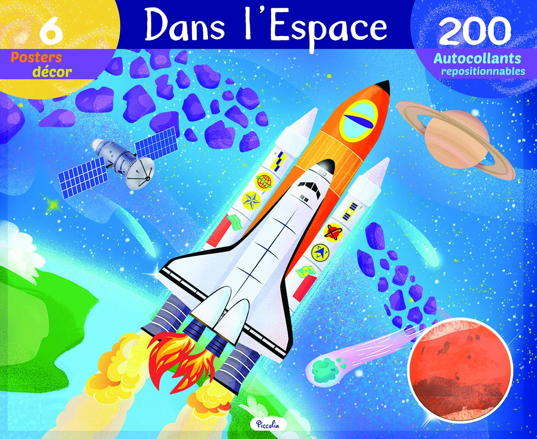 Dans l'espace - Autocollants 