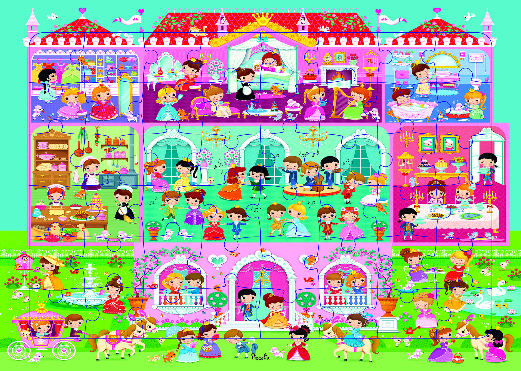 N.6 Le château de princesses 