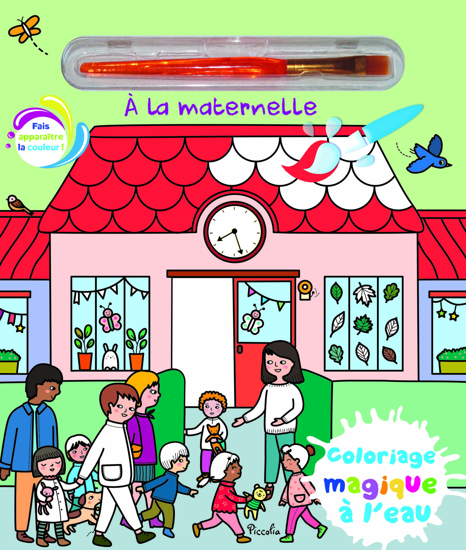 A la maternelle - Coloriage magique à l'eau