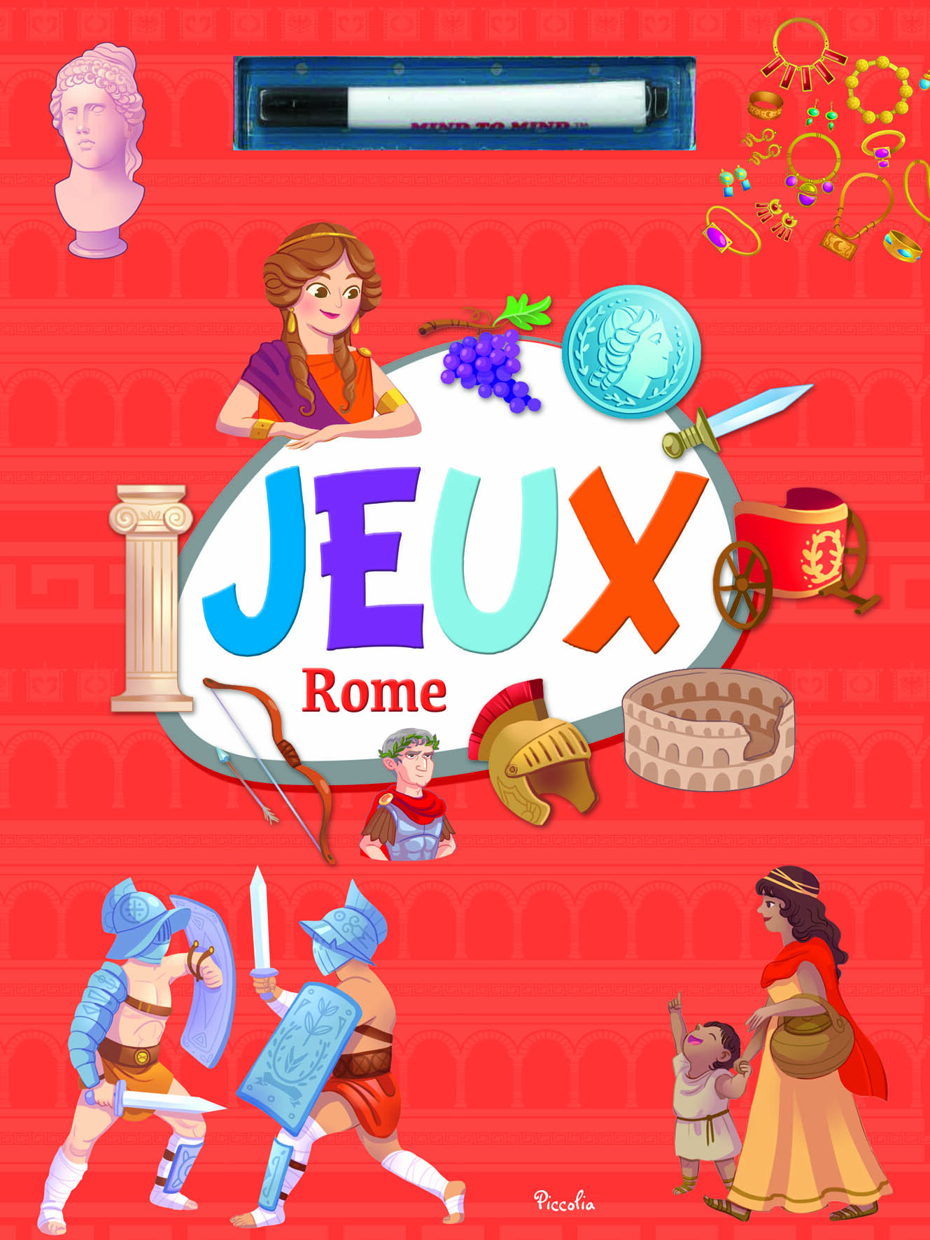 Jeux Rome - Joue feutre