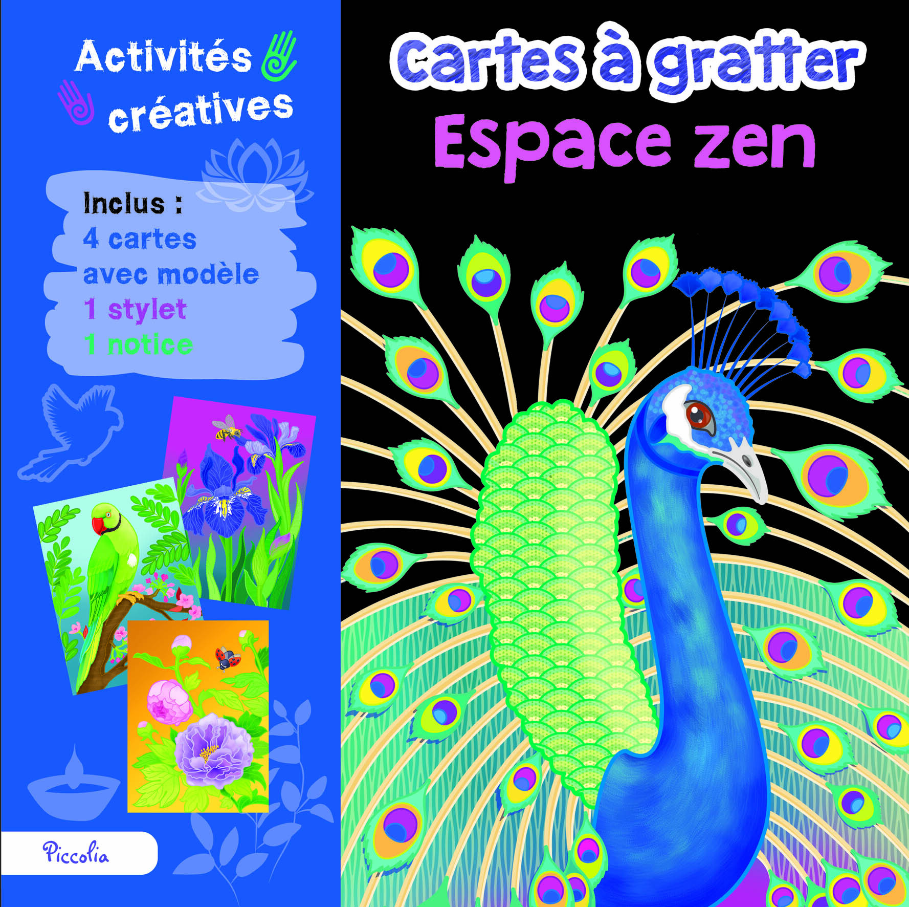 Espace zen - Cartes à gratter