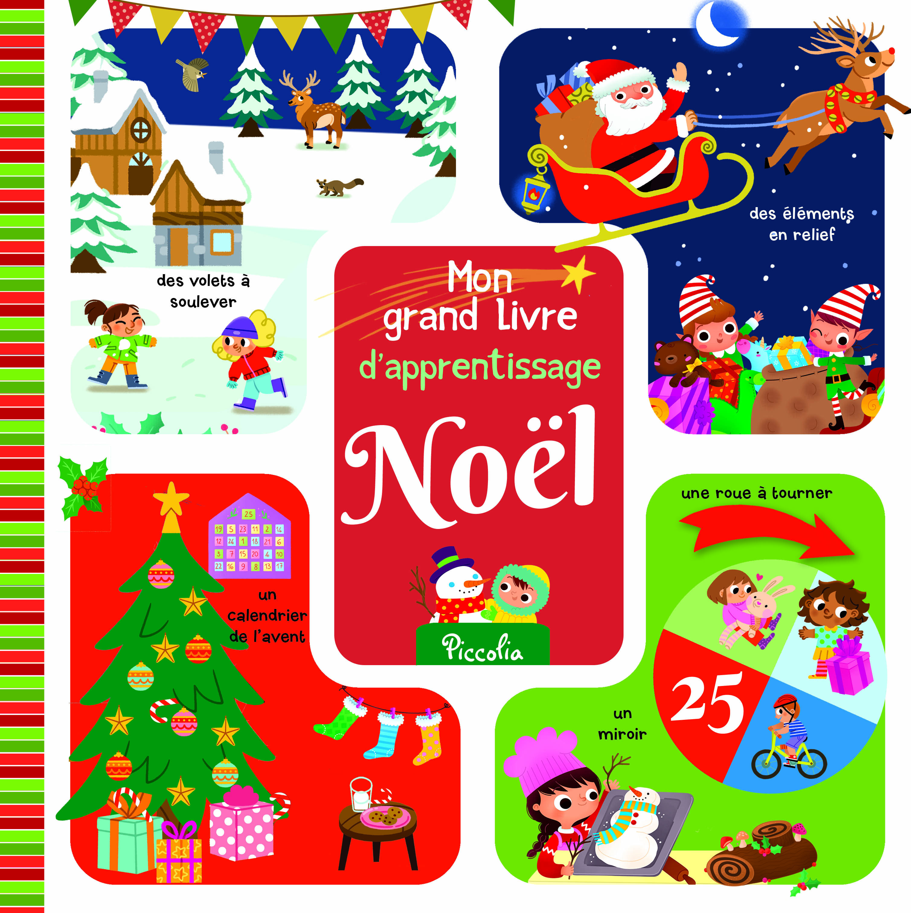 Mon grand livre d'apprentissage Noël