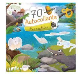 70 autocollantes - Les reptiles