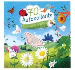 70 autocollants - Les insectes et petites bêtes