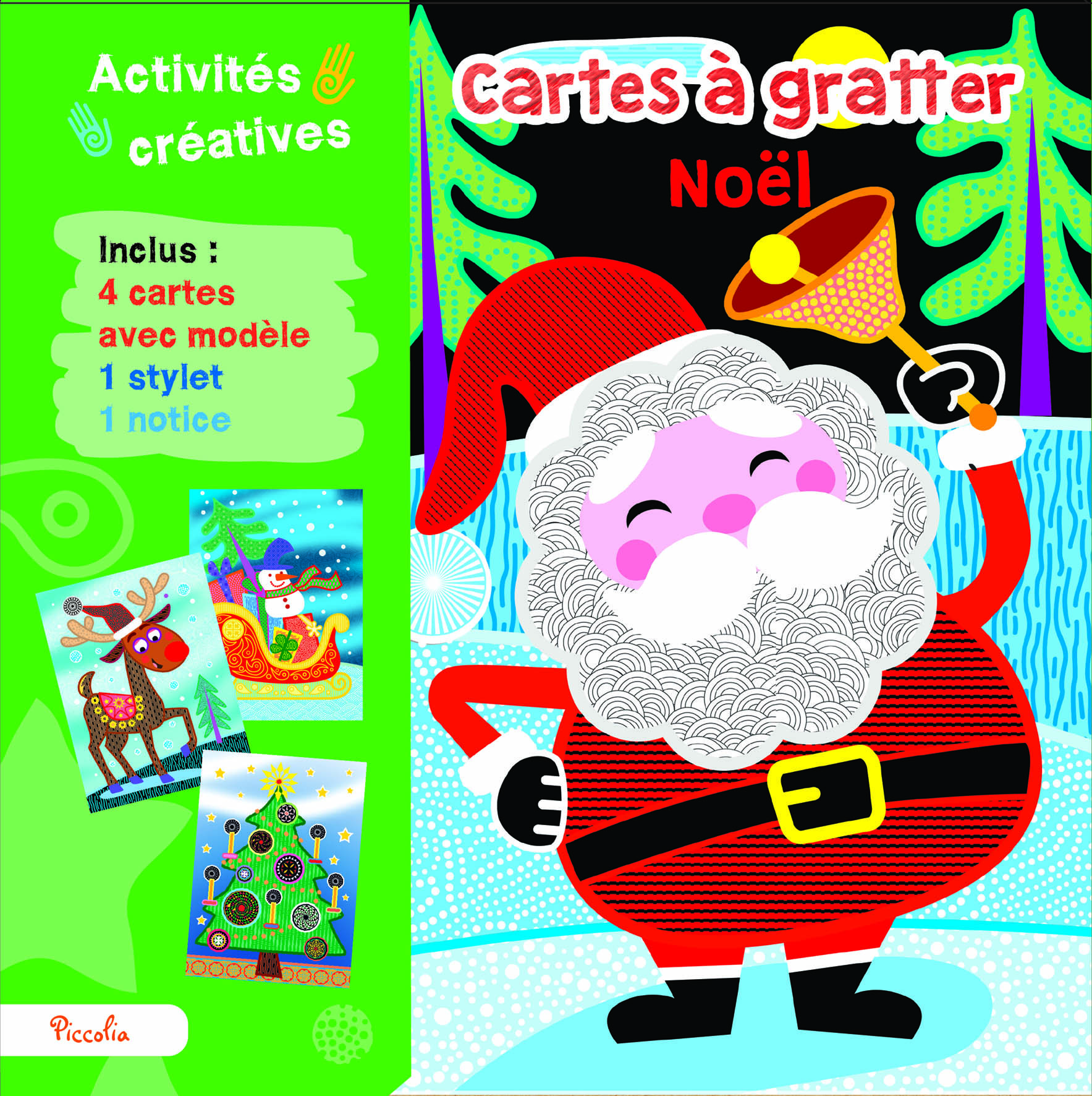 Cartes à gratter Noël