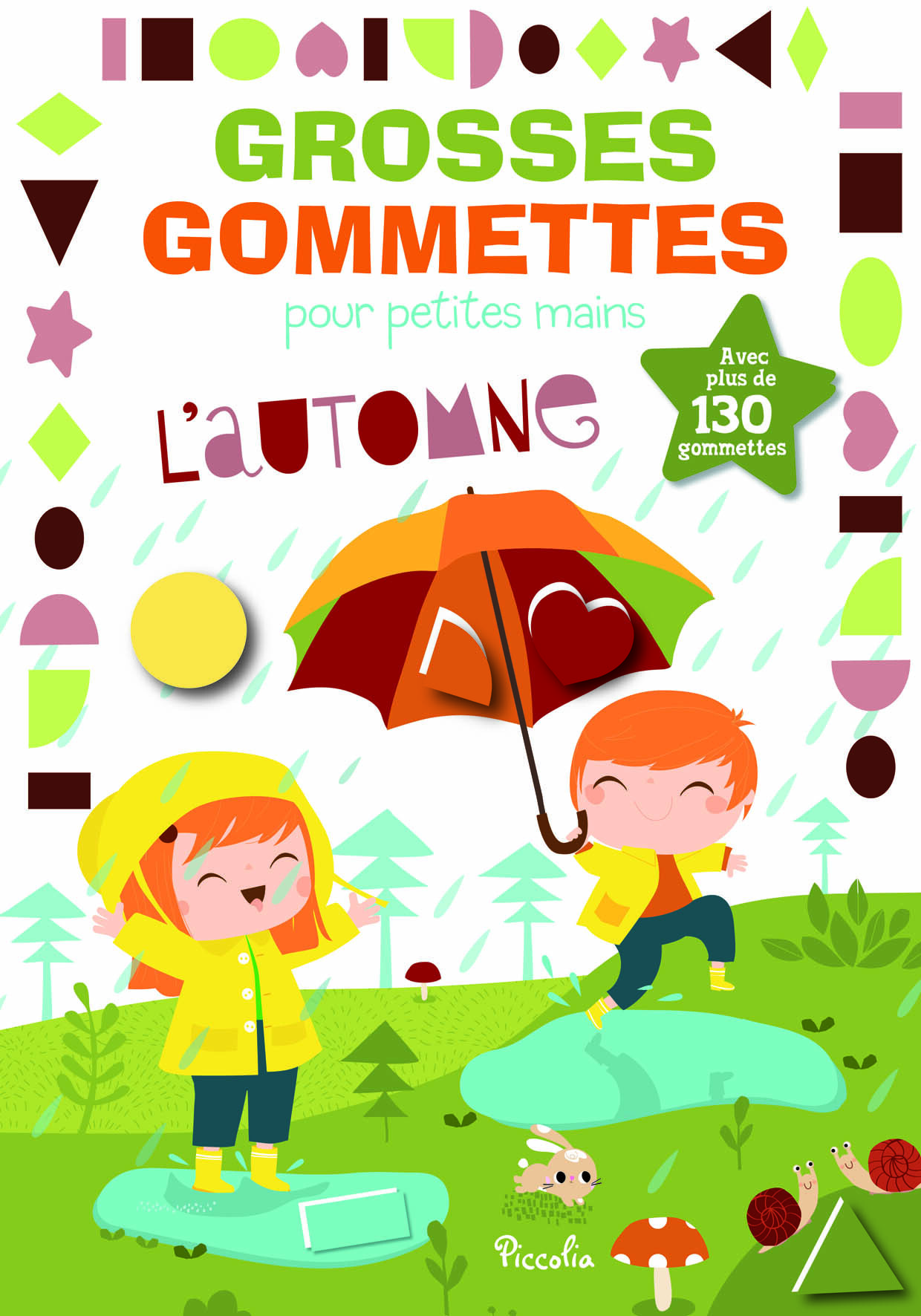 L'automne Grosses gommettes pour petites mains