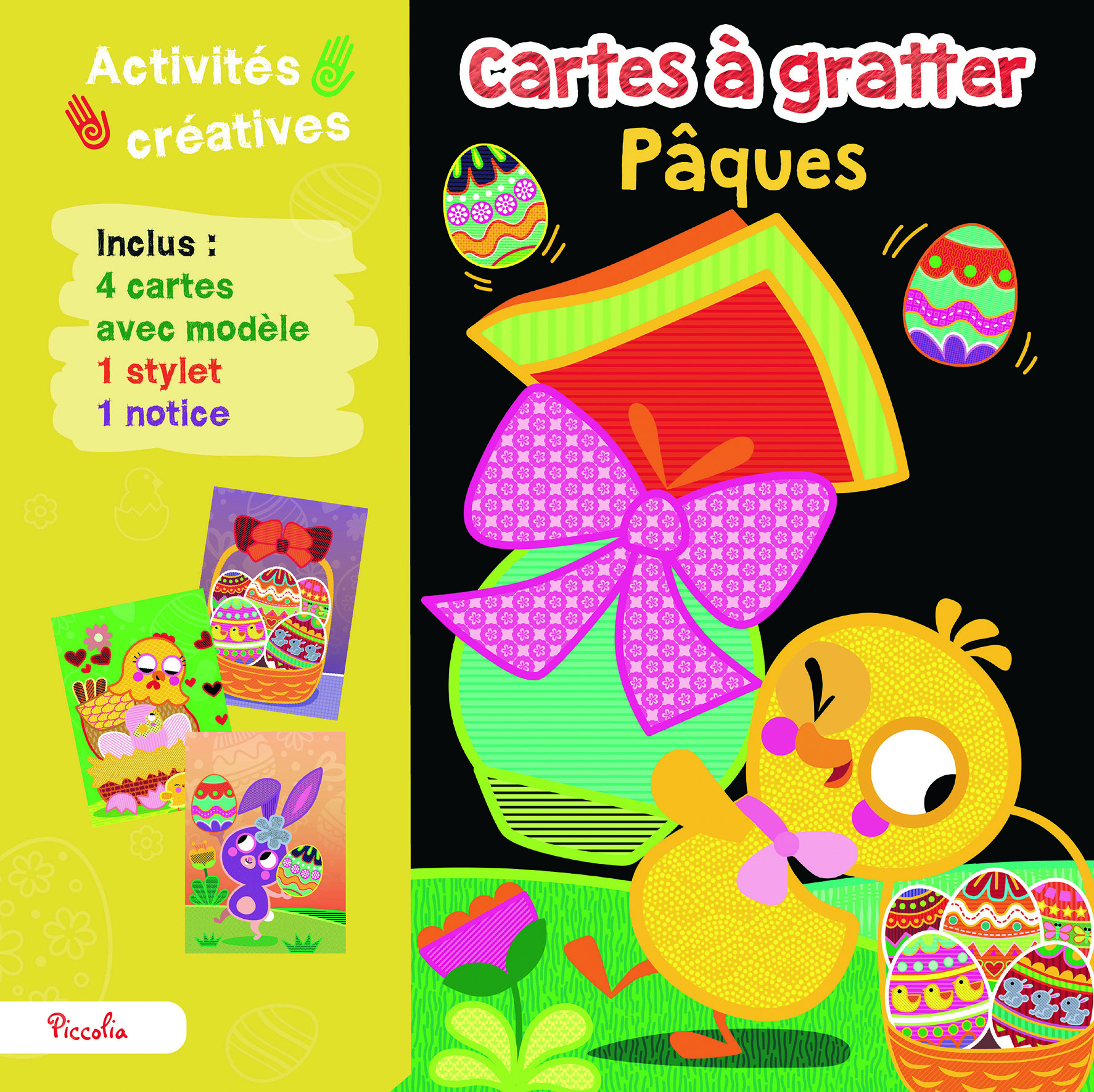Cartes à gratter Pâques
