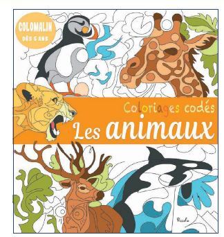 Coloriages codés - Les animaux