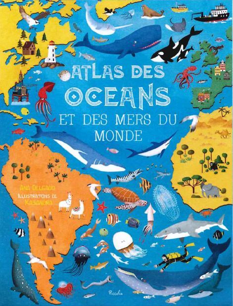 Atlas des océans et des mers du Monde