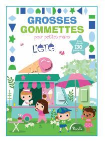 L'été - Grosses gommettes pour petites mains