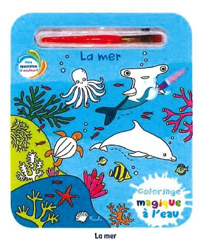 La mer - Coloriages magiques
