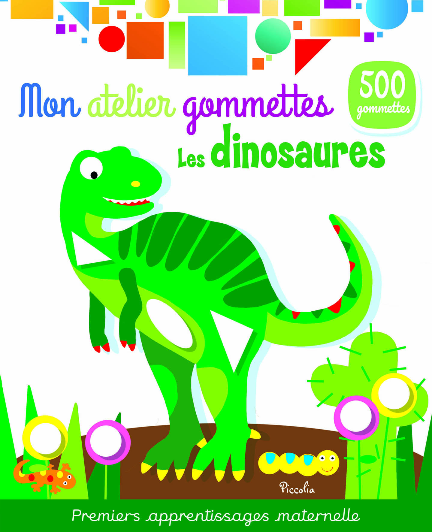 Les dinosaures - Mon atelier gommettes
