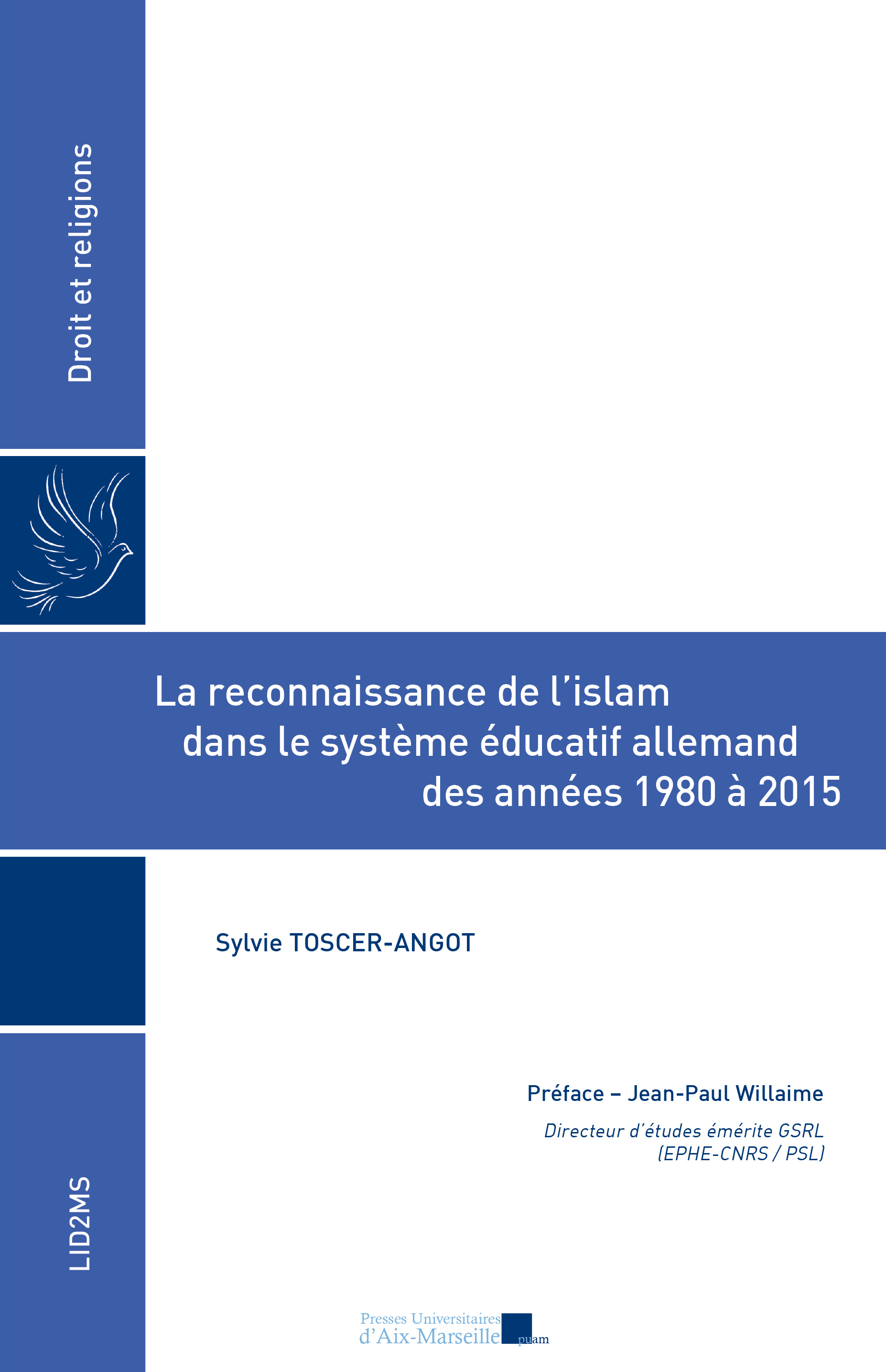 La reconnaissance de l'islam dans le système éducatif allemand des années 1980 à 2015