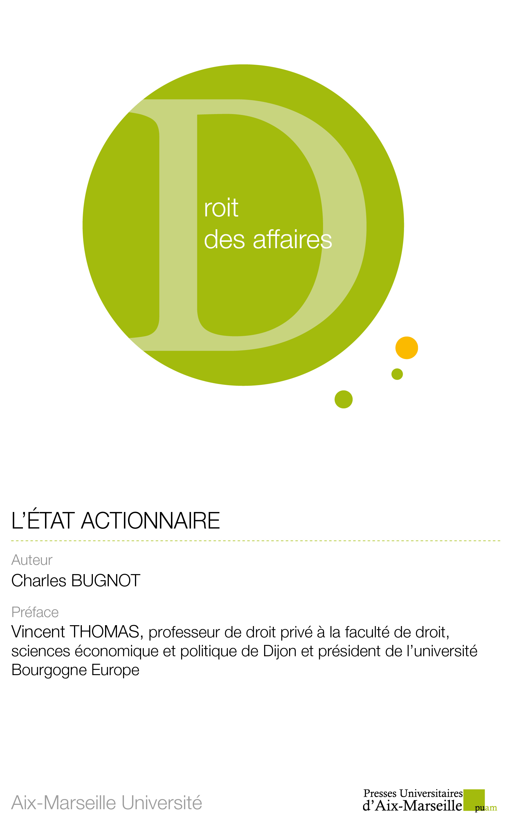 L’État actionnaire