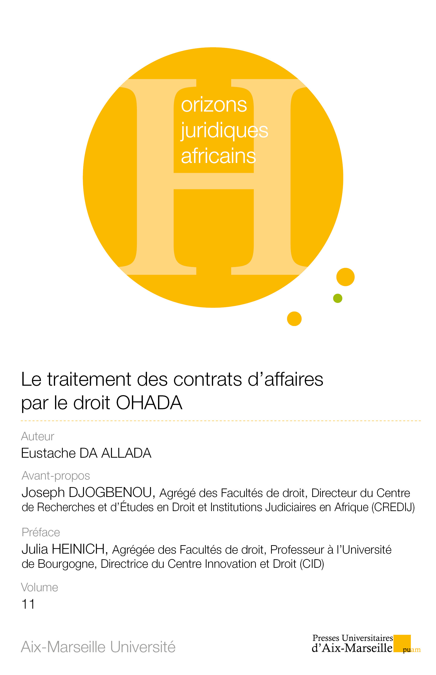 Le traitement des contrats d’affaires par le droit OHADA