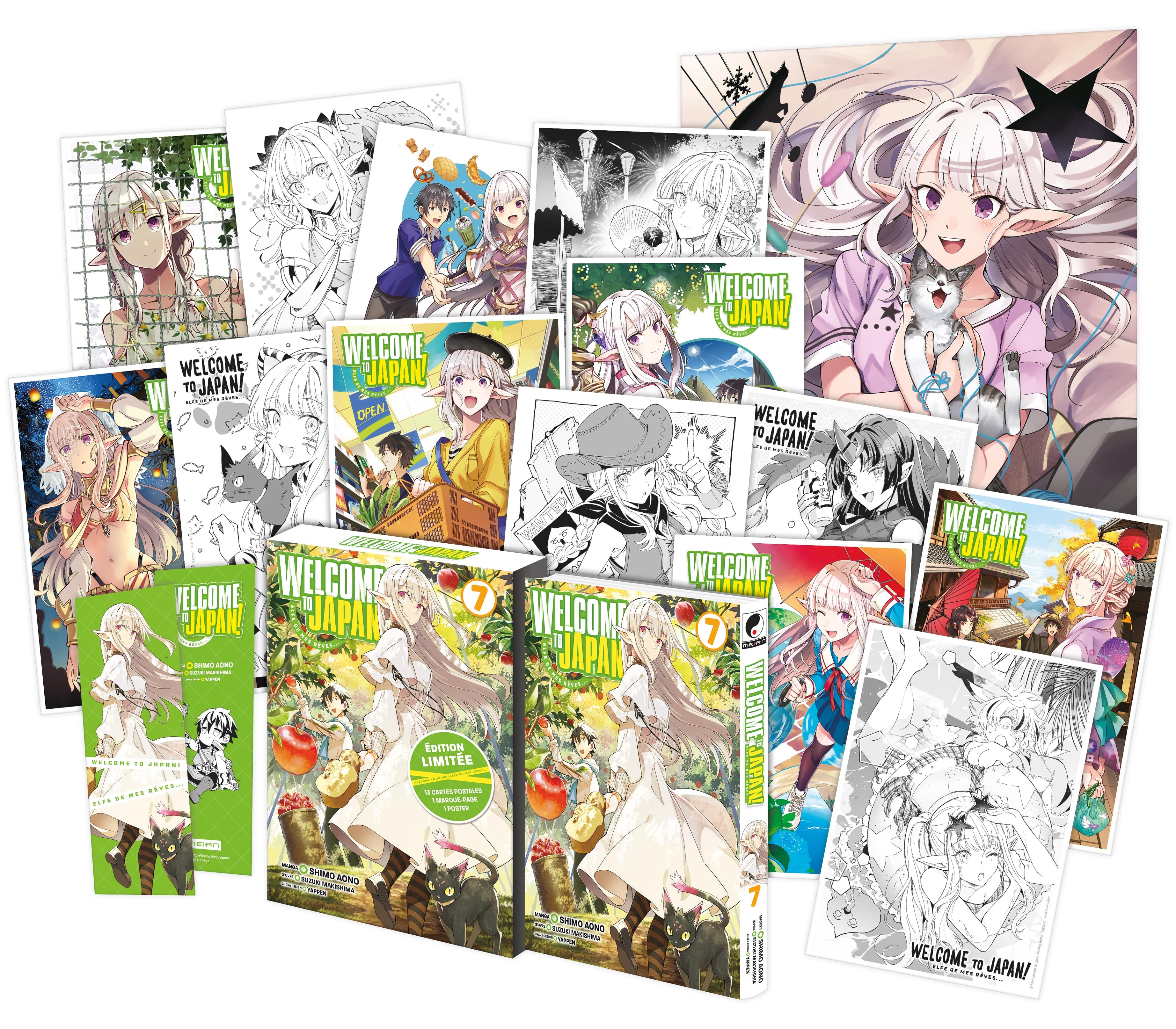 Welcome to Japan! Elfe de mes rêves... - Tome 07 - Edition limitée
